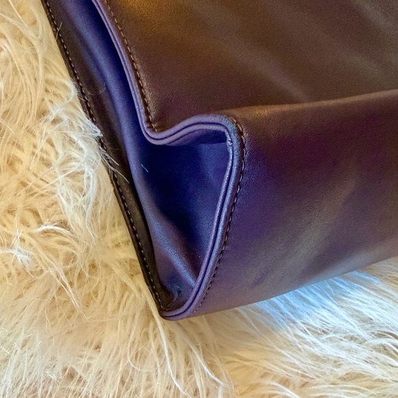 Telfar Medium Eggplant Shopping Bag - Picture 6 of 12